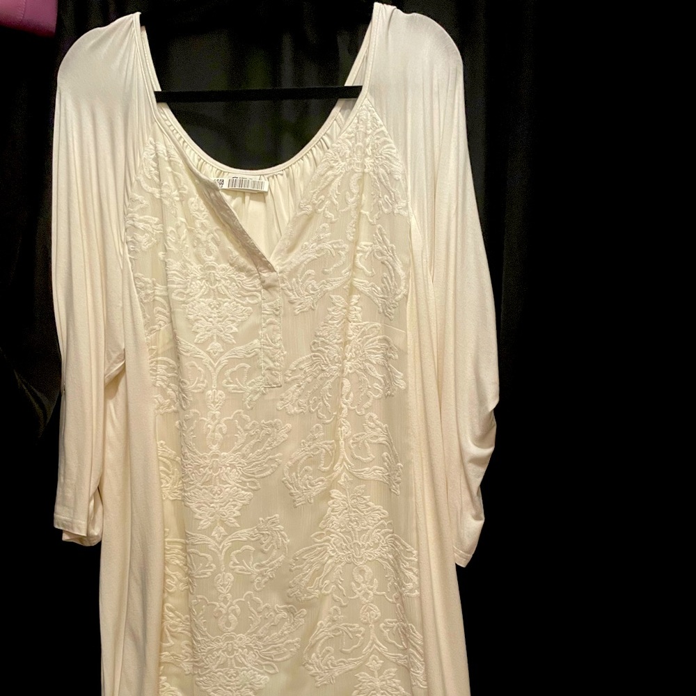 Cream dress